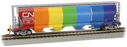 Bachmann USA 73805 Canadian 4-Bay CGH - Canadian National - Demo HO Gauge