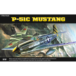 Academy 12441 P-51C Mustang 1:72 Model Kit