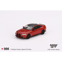 MiniGT MGT00566-R 1/64 BMW M4 Competition (G82) Toronto Red Metallic (RHD) 1:64