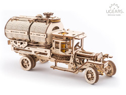 UGEARS Tanker Truck Mechanical Wooden Model Kit 70021