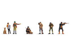 Noch Hunters & Foresters (6) Figure Set N15059 HO Scale