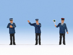 Noch Railway Officials (3) Figure Set N17100 1:32 Scale