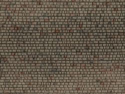 Noch Ashlar Masonry 3D Structured Walling 28x10cm N60372 HO Scale