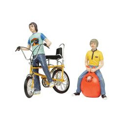 Toyway Chopper and Space Hopper Riders 1:12 Model Figures TW47305