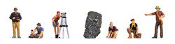 Noch Archaeologists (6) Figure Set N15043 HO Scale