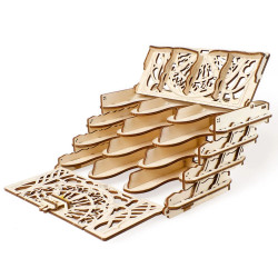 UGEARS Wooden Card Holder Mechanical Wooden Model Kit 70068