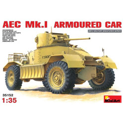 Miniart 35152 AEC Mk.I Armoured Car 1:35 Model Kit