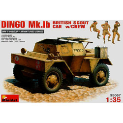 Miniart 35067 Daimler Dingo Mk.Ib Armoured Car with Crew 1:35 Model Kit