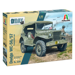 Italeri 228 Dodge WC-56/57 Command Car 1:35 Model Kit