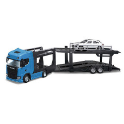 Bburago Street Fire Multicar Carrier Scania S730/Lamborghini Urus 1:43 B18-31467