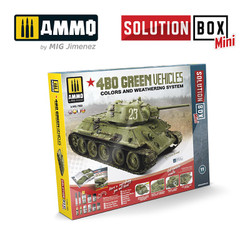 Ammo by MIG Green Vehicles Solution Box Set 7900
