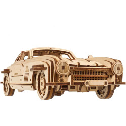 UGEARS 70205 Winged Sports Coupe Wooden Model Kit