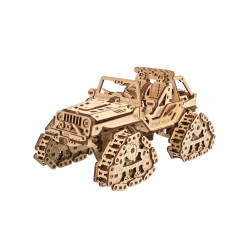 UGEARS 70204 Tracked Off-Road Vehicle Wooden Model Kit