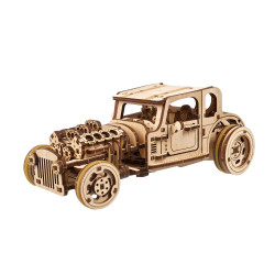 UGEARS 70192 Hot Rod Furious Mouse Wooden Model Kit