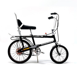 Toyway Chopper MkII Bicycle 1:12 Diecast Model - Prismatic Black