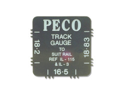 PECO IL-116 16.5, 18.2 and 18.83mm Track Gauge HO/OO Gauge