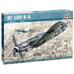 Italeri 2805 Messerschmitt Bf-109 K4 1:48 Plastic Model Aircraft Kit