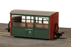 PECO GR-561 FR Bug Box Coach, Zoo Car, Early Preservation Livery OO9 Gauge