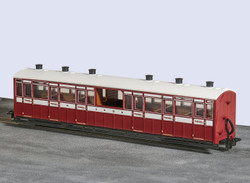 PECO GR-450B Centre Observation Coach Lynton and Barnstaple Livery No 10 OO9 Gauge