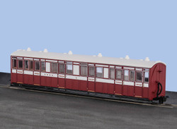 PECO GR-400B Composite Coach Lynton and Barnstaple Livery No 6 OO9 Gauge