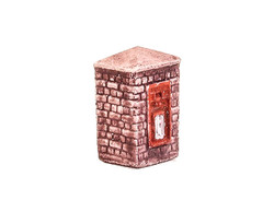Harburn Hamlet SS339 Post Box in Brick Column HO/OO Gauge