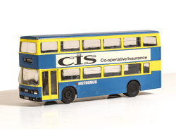 Modelscene 5502 Leyland Olympian Double Decker Bus, London Buses Metro HO/OO Gauge