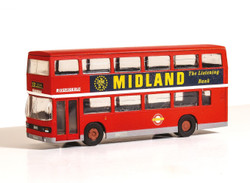 Modelscene 5501 Leyland Olympian Double Decker Bus, London Buses Riverside HO/OO Gauge
