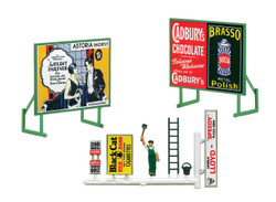 Wills Kits SS21 Hoardings and Bill Poster HO/OO Gauge
