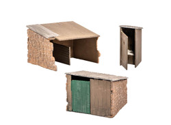 Wills Kits SS19 Grotty Huts and Privy HO/OO Gauge