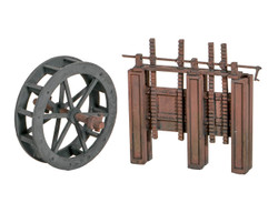 Wills Kits SS84 Water Wheel and Sluice Gates HO/OO Gauge