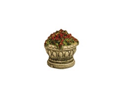 Harburn Hamlet CG245 Ornate Garden Urn with Flowering Plants HO/OO Gauge