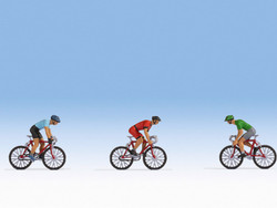 Noch Racing Cyclists (3) Figure Set N36897 N Gauge