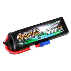 Gens Ace G-Tech 3S 11.1V 5000mAh 60C Bashing LiPo RC Car Battery EC5