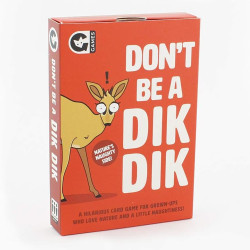 Don't be a Dik Dik Card Game - Age 16+ 3+ Players - Ginger Fox