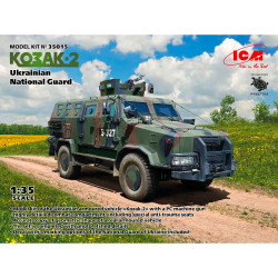 ICM 35015 Kozak-2 Ukrainian National Guard 1:35 Model Kit