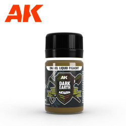 AK Interactive 14004 Dark Earth - Enamel Liquid Pigment 35ml