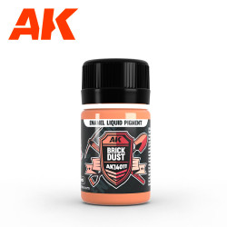 AK Interactive 14011 Brick Dust - Enamel Liquid Pigment 35ml