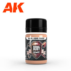 AK Interactive 14005 Rubble Dust - Enamel Liquid Pigment 35ml