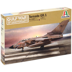 ITALERI RAF Tornado GR1 (25th Gulf War Anniv) 1384 1:72 Aircraft Model Kit
