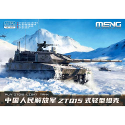 Meng Models 72-001 PLA ZTQ15 Light Tank 1:72 Model Kit