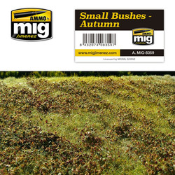 Ammo by MIG Small Autumn Bushes For Model Kits MIG 8359