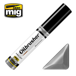 Ammo by MIG Aluminium Oilbrusher For Model Kits MIG 3537