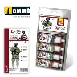 Ammo by MIG Russian Flora Set For Model Kits MIG 7031