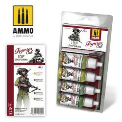 Ammo by MIG Idf Uniforms Set For Model Kits MIG 7030