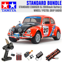 TAMIYA RC 58650 Volkswagen Beetle Rally - MF-01X 1:10 Standard Wheel Bundle