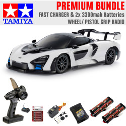 Tamiya RC 58711 McLaren Senna (TT-02) 1:10 Premium Wheel Bundle