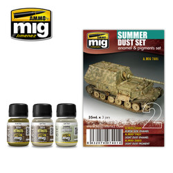 Ammo by MIG Summer Dust Set For Model Kits MIG 7401
