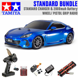 Tamiya RC 58702 Subaru BRZ ZD8 TT-02 1:10 RC Model Car Standard Wheel Bundle