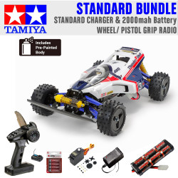 TAMIYA RC 58706 Thunder Shot (2022) Standard Wheel Bundle