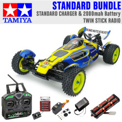 Tamiya RC 58696 Super Avante TD4 1:10 RC Standard Stick Bundle